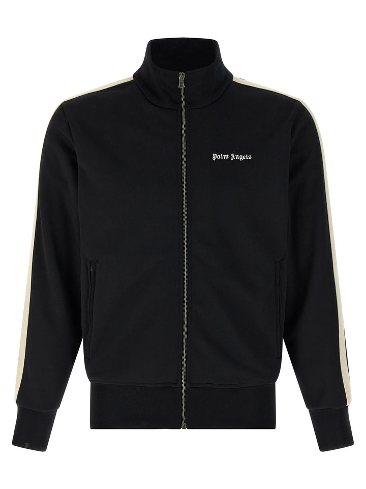 Palm Angels Classic Logo Sweatshirt - Black | 438759d142c495b6bdaef8d90c482e152b82811d