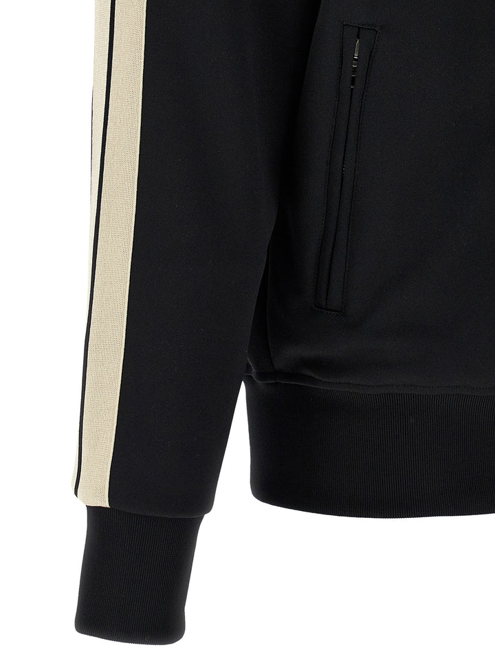 Palm Angels Classic Logo Sweatshirt - Black | 63a7e35fa768e49fb943abb677280ed395b36748