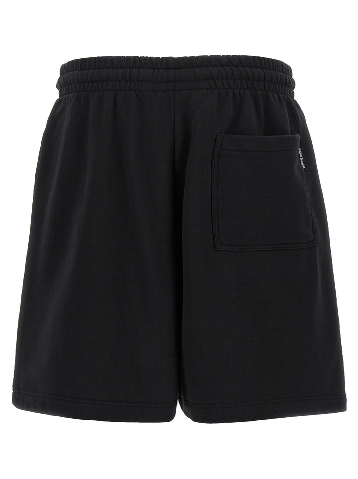Palm Angels Logo Bermuda Shorts Bermuda and Short - Black | 73afbcae39247a612b5ee186c5ddc9d57d90bb1c