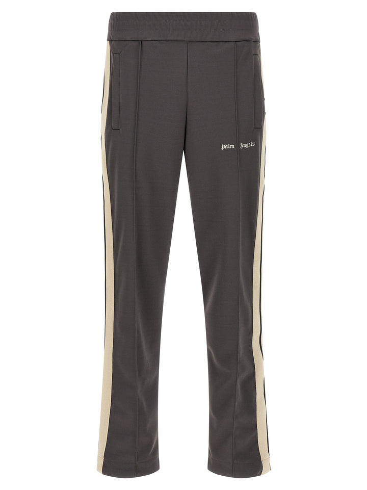 Palm Angels Classico Logo Track Pants - Gray | 307ee539035bf624b7a6243eccc0fdc65b4a4f8f