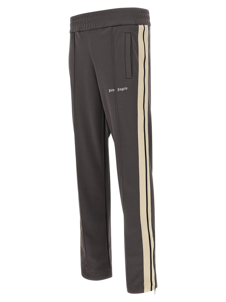 Palm Angels Classico Logo Track Pants - Gray | 07ea3f42756e9b17e9416cb1d469e49813be79ea