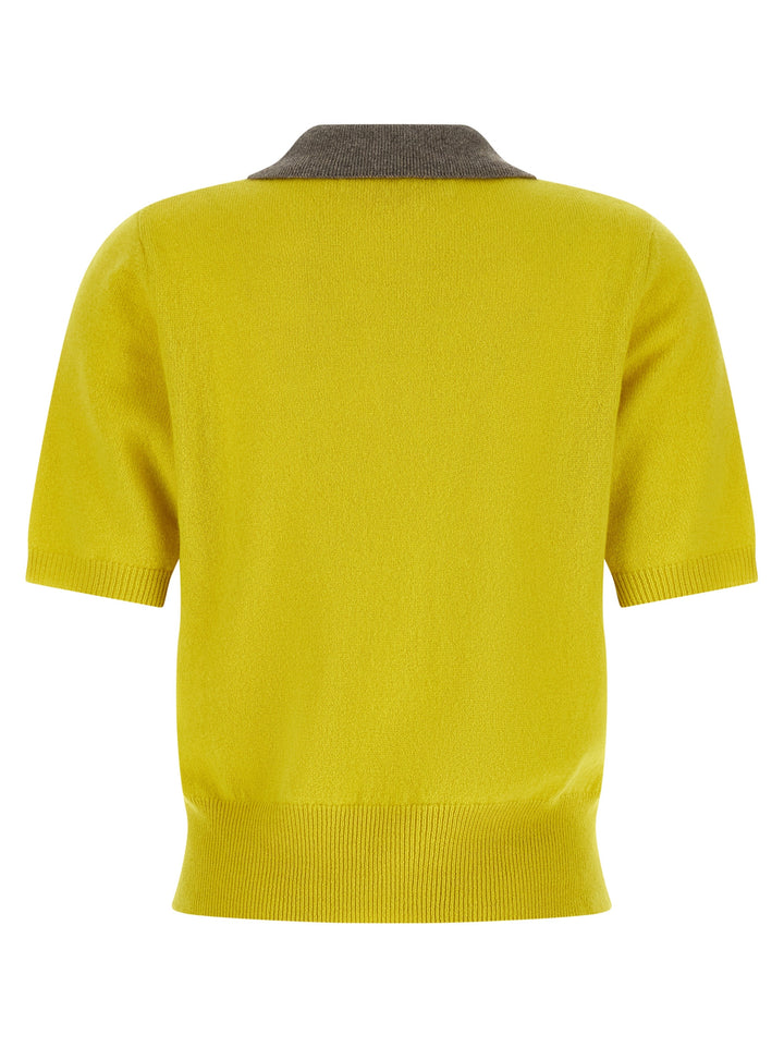 Marni Cashmere  Shirt Polo - Yellow | dc9fb0cef29651fcac41339908ed1820e404a0a5