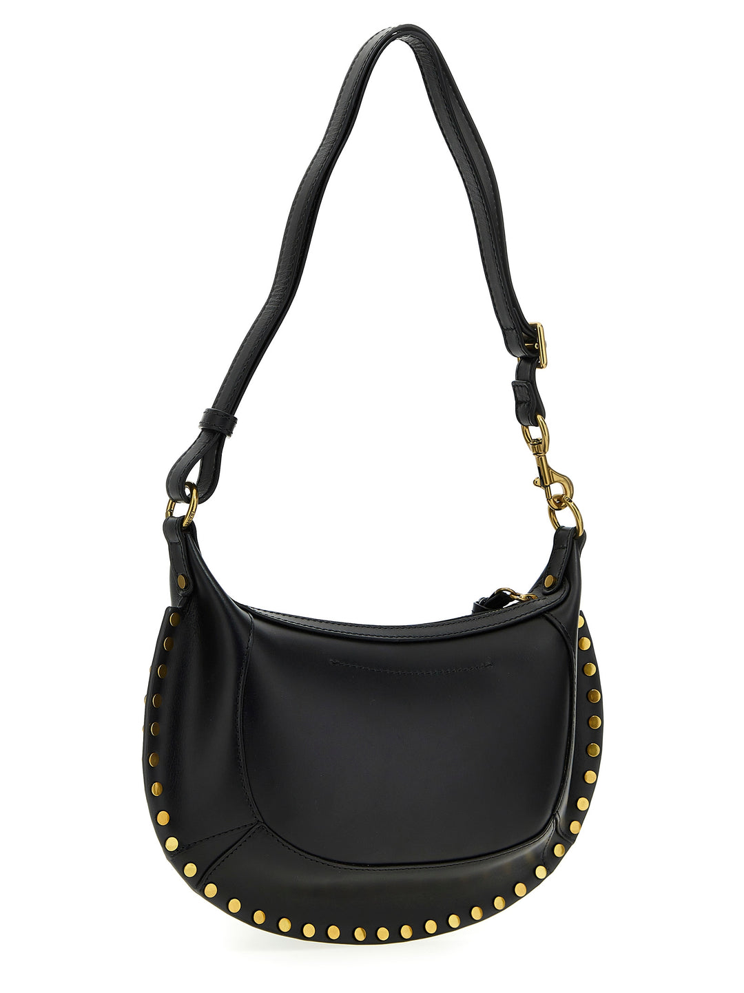 Isabel Marant Oskan Moon Shoulder Bags - Black | 82cb0a6119981e6e223aac6339f0ce8679aa7779