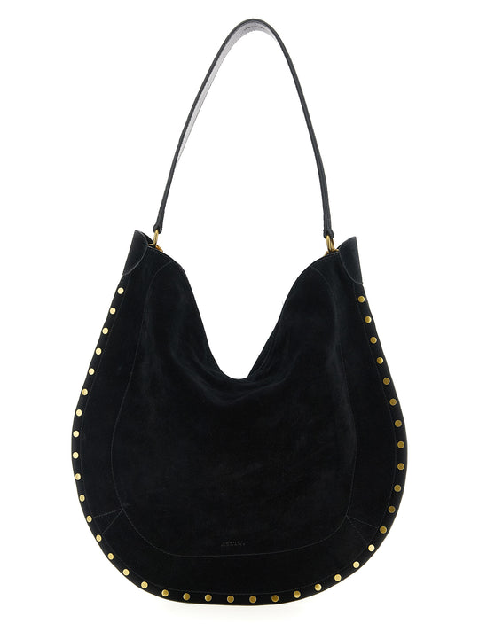 Oskan Hobo Soft Shoulder Bags Black