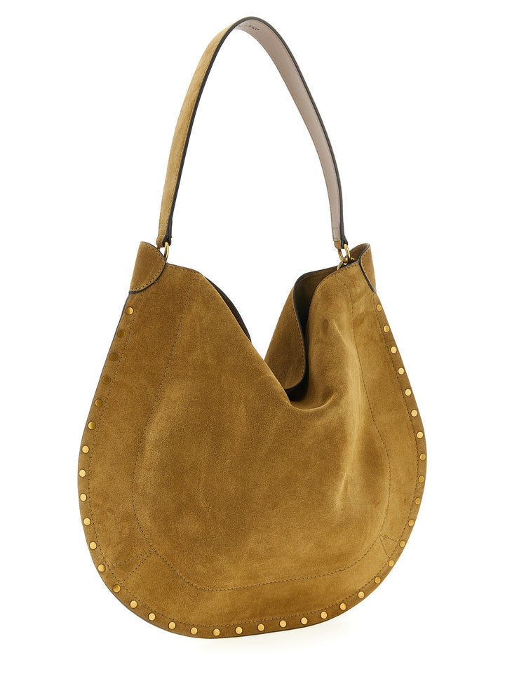 Isabel Marant Oskan Hobo Soft Shoulder Bags - Brown | 207d7c9d4d36433710c8c7a2bb664fb32484b569