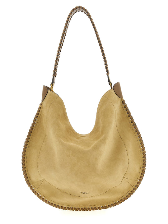 Oskan Hobo Soft Shoulder Bags Beige