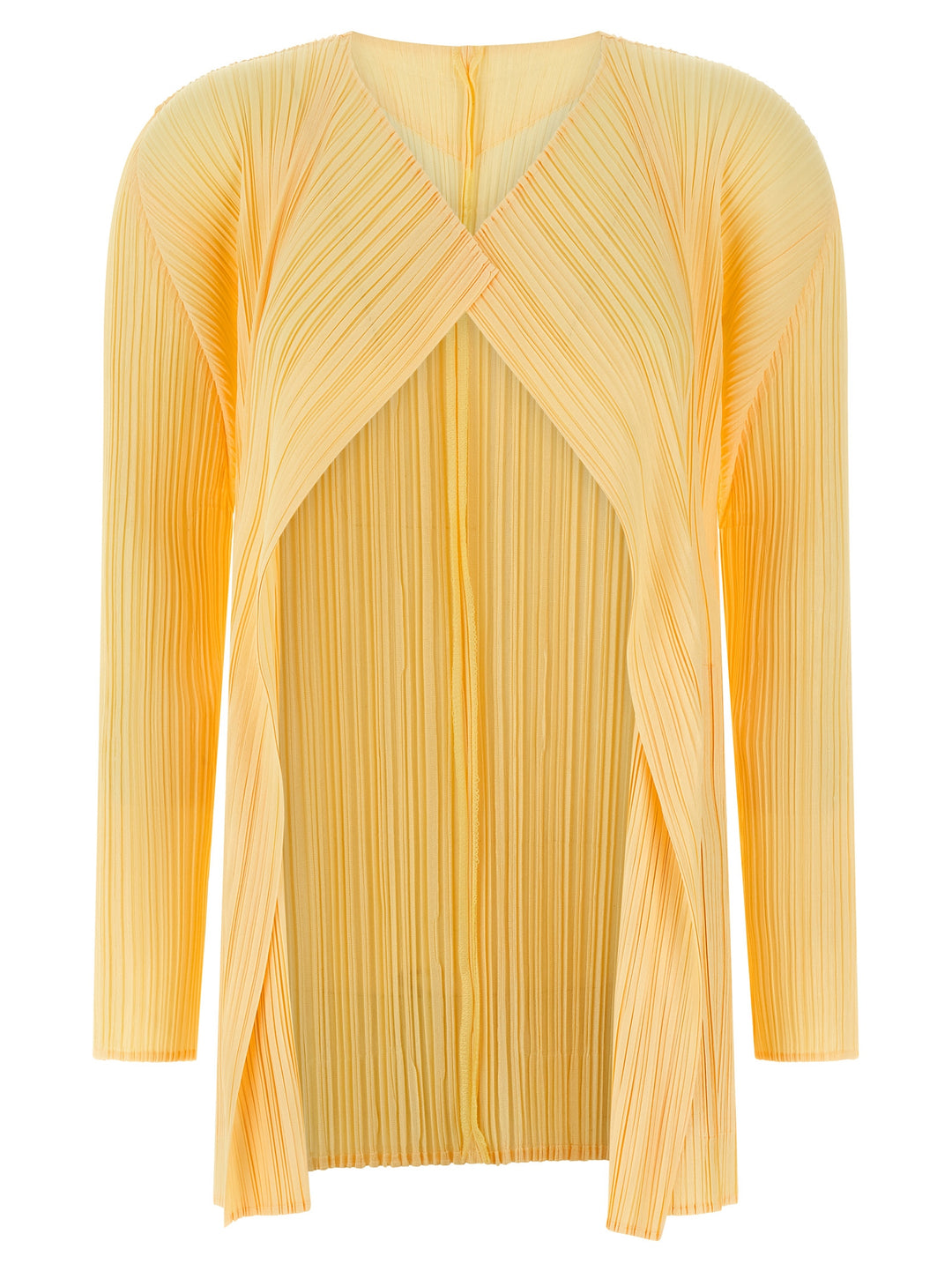 Pleats Please Issey Miyake Mellow Pleats Sweaters and Cardigans - Yellow | c1cefb8bcb99ef590ecba0c66eeac4f54958bbab