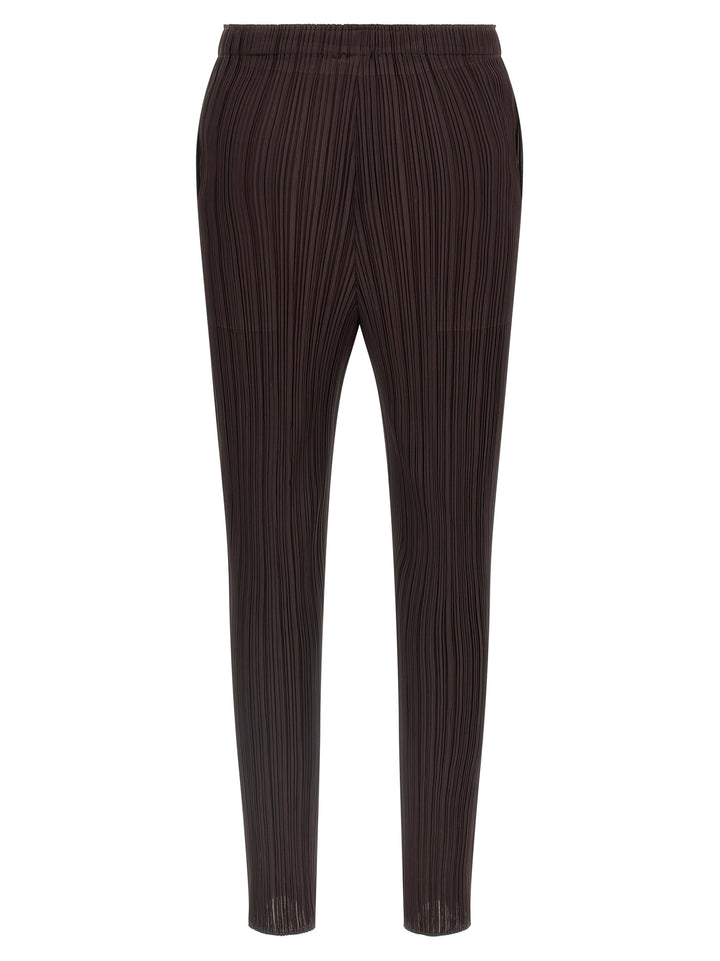Pleats Please Issey Miyake Monthly Colors: July Pants - Brown | d03ebe8f7d7200740ad5d7f1967c12f2e17f49ce