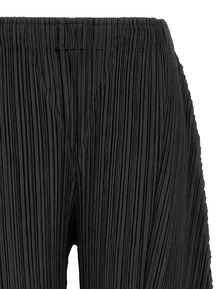 Pleats Please Issey Miyake Thicker Bottoms 2 Pants - Black | dcebdfa2310f30a8ae2b8ec3c64d183aeae5e3c5