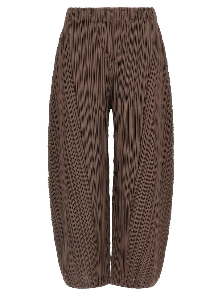Pleats Please Issey Miyake Thicker Bottoms 2 Pants - Brown | 82cbe69a7d64679e26721a25c999514379c0c3bf