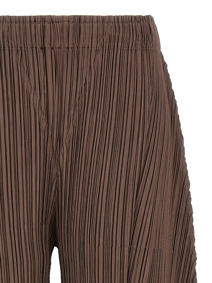 Pleats Please Issey Miyake Thicker Bottoms 2 Pants - Brown | 5da86e7ace094f07d18f1c44e9e4a4672685dbb7