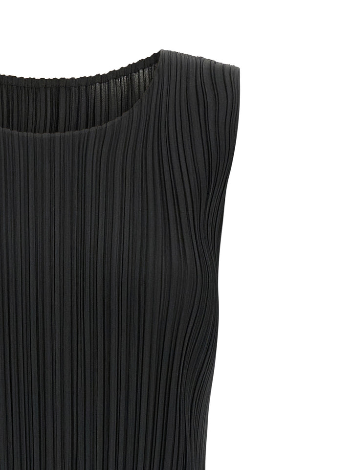 Pleats Please Issey Miyake Monthly Colors: August Tops - Black | 402ed3a3d70997be0ac83699e630f0a52bc7933e