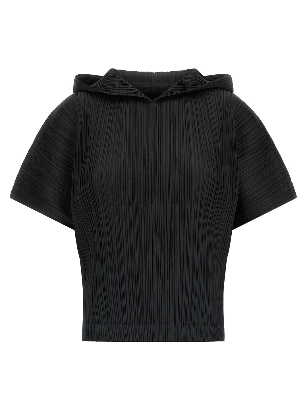 Pleats Please Issey Miyake Monthly Colors: August Tops - Black | 84d240e0f68e07921a0265e0fe6296d99fe8b2cd