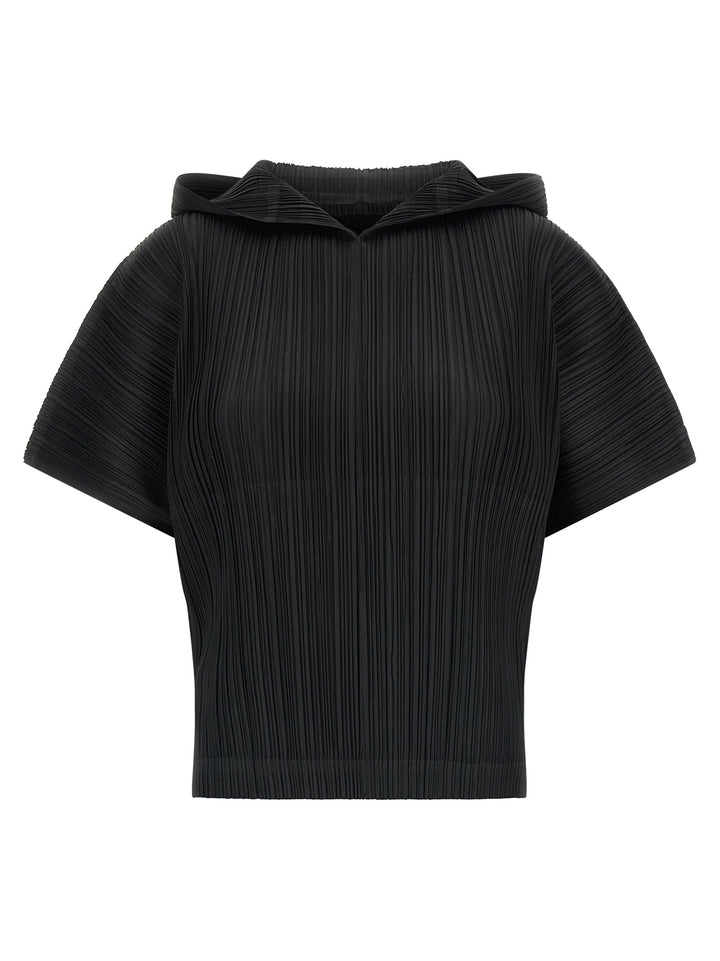 Pleats Please Issey Miyake Monthly Colors: August Tops - Black | 84d240e0f68e07921a0265e0fe6296d99fe8b2cd