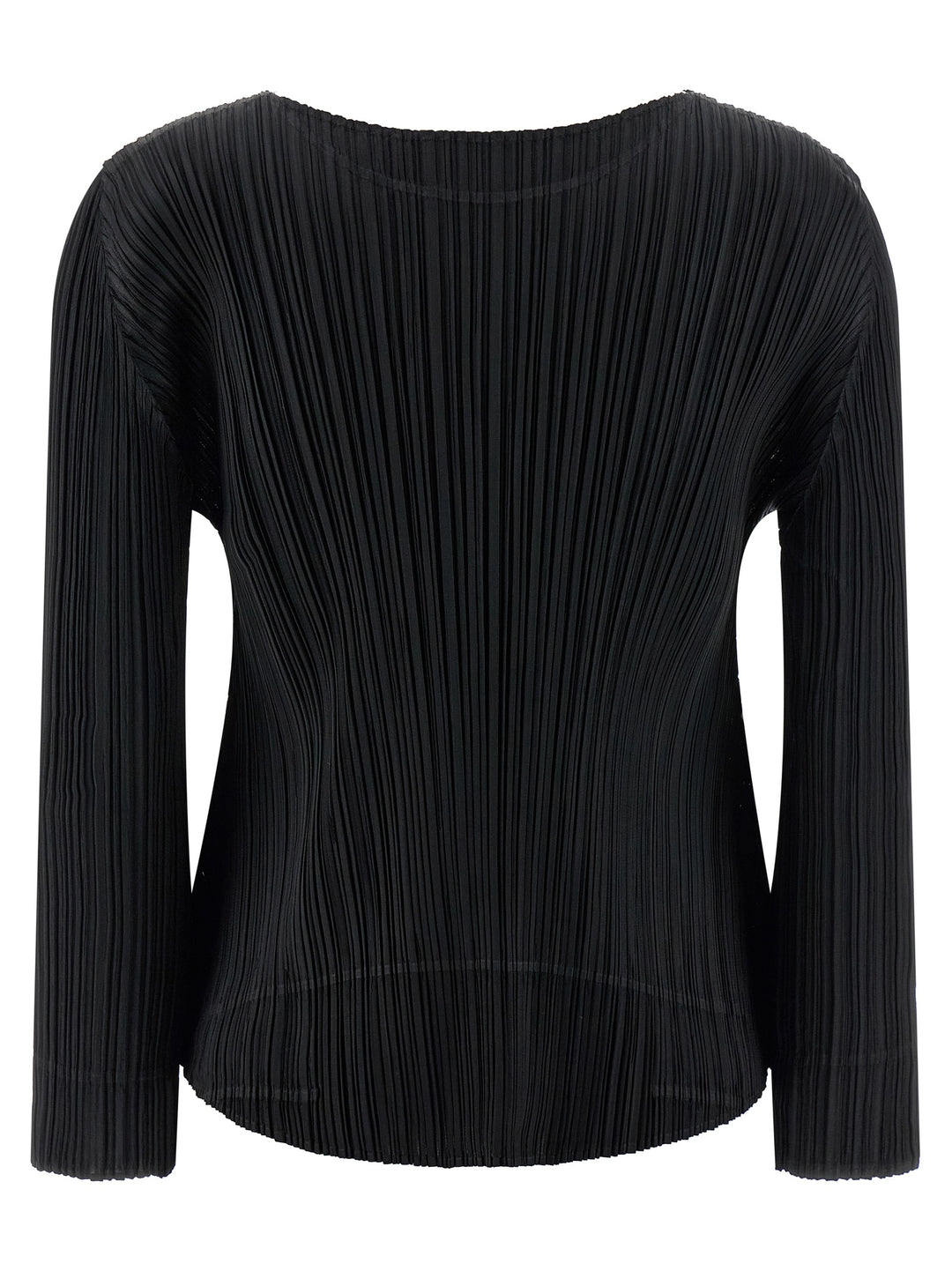 Pleats Please Issey Miyake Monthly Colors: October Shirt and Blouse - Black | 4ca599c6863ec219907185130669e69406c3749f