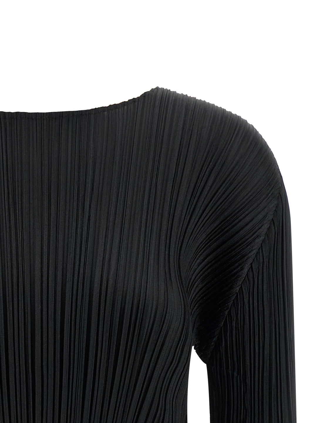 Pleats Please Issey Miyake Monthly Colors: October Shirt and Blouse - Black | 34c3dca179840c7d7b95e138a5673ef6926719a3