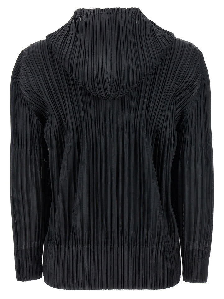 Pleats Please Issey Miyake Fluffy Basics Sweaters and Cardigans - Black | ceb44fe5ac77d45a89f6ec0230c7f8e744053997