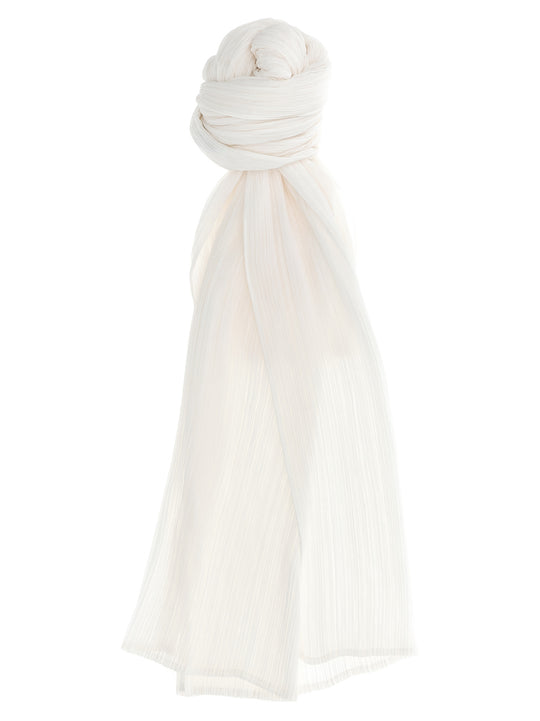 Basic Madame-T Small Scarves And Foulards White