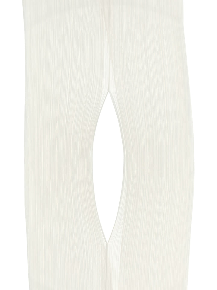 Pleats Please Issey Miyake Basic Madame-T Small Scarves and Foulards - White | 627ecd397c82a93e675b937e1bd3aa430f8578e8