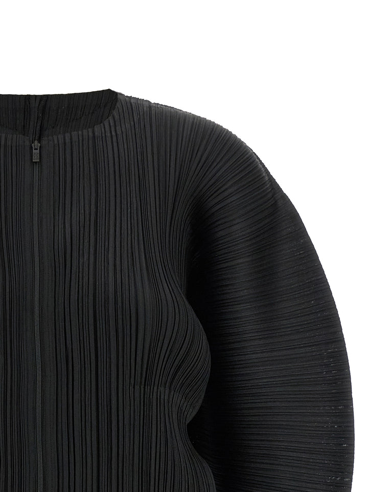 Pleats Please Issey Miyake Monthly Colors: April Puffer Jackets - Black | 0fb4b3387dc61579ac757ff5f7e0d141087e20d0