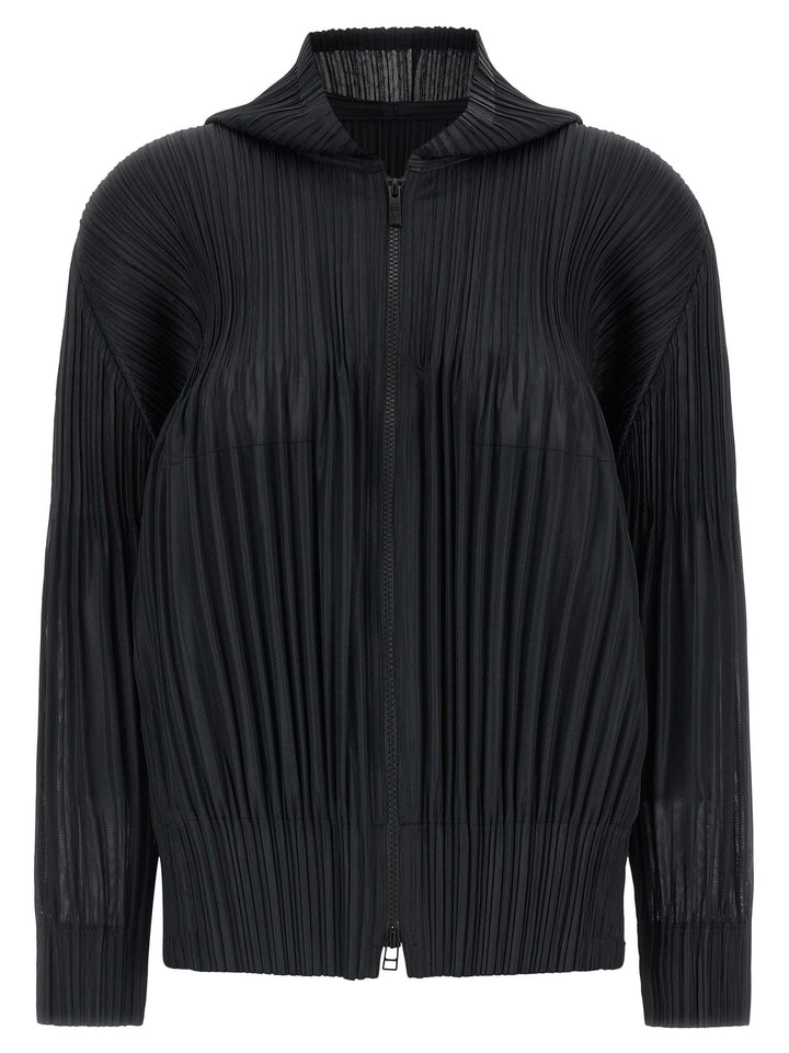 Pleats Please Issey Miyake Fluffy Basics Sweaters and Cardigans - Black | c35c71eb3e75593e52444c5a6c416a3ac92b5f7a