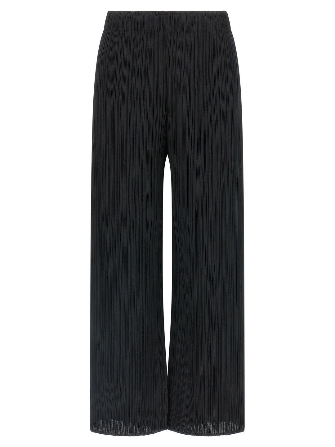 Pleats Please Issey Miyake Monthly Colors: February Pants - Black | 1b9654cb0ddbf404001c23dc704938adf10e4d51