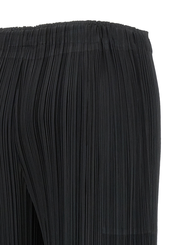 Pleats Please Issey Miyake Monthly Colors: February Pants - Black | e31f8d123b7d8aa327adea8b6a1fa8735a5c2629