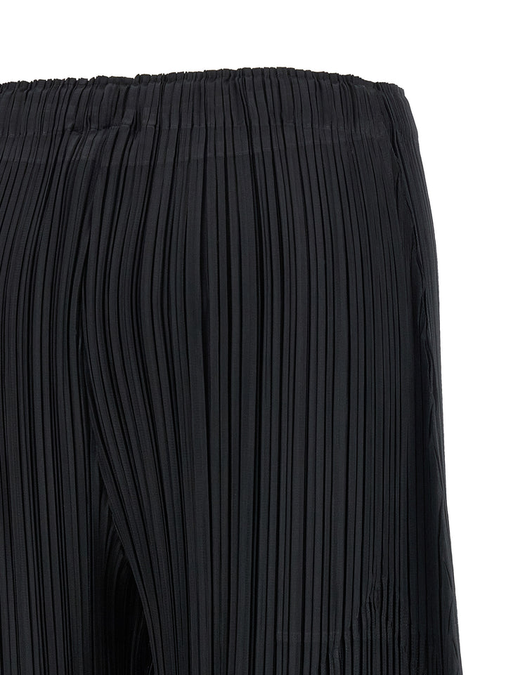Pleats Please Issey Miyake Thicker Bottoms 2 Pants - Black | 75f21f92e19f51ef479c8c1512cfa1c213dcb8d5