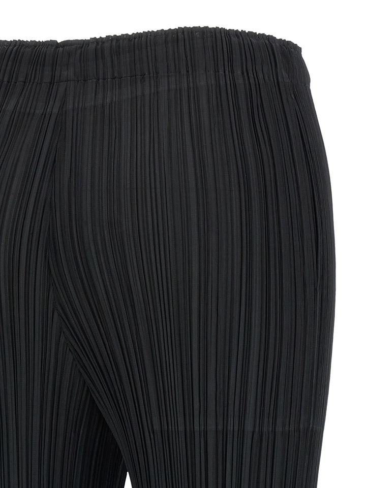 Pleats Please Issey Miyake Skyline Pants - Black | 994fd9326d130c155c0d561147fd476bafee79c6