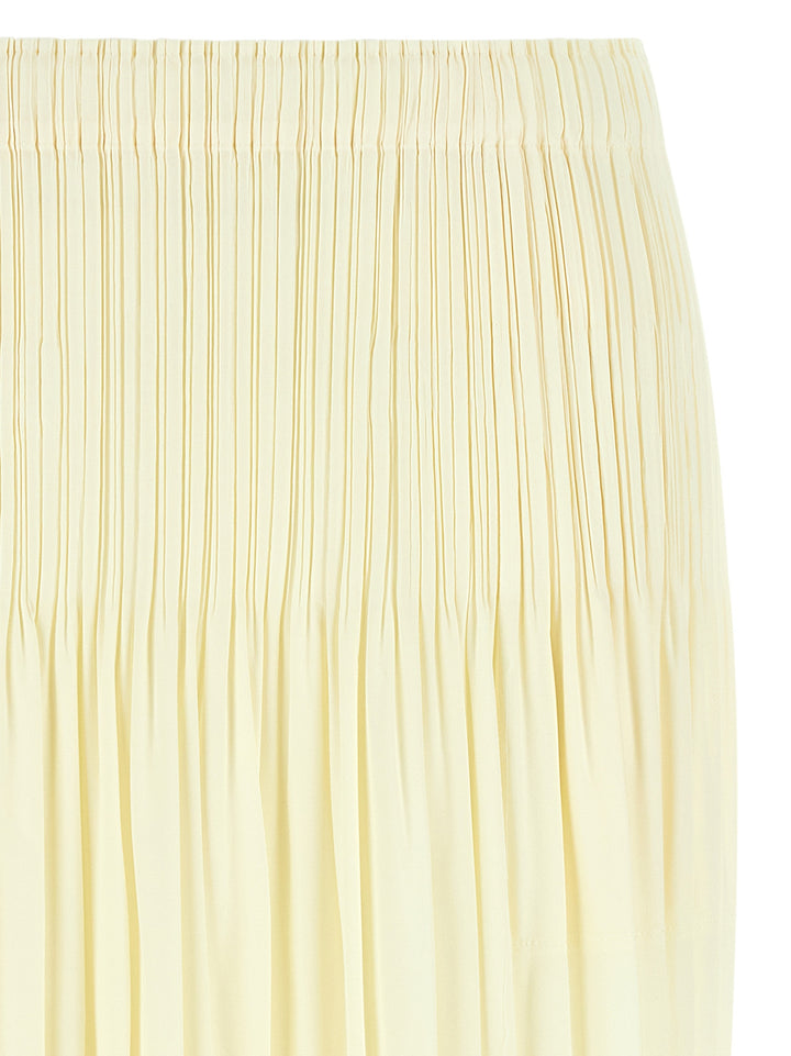 Pleats Please Issey Miyake Pleated Skirt Skirts - Yellow | 5ce41e267126c2bd1bf827a446f42c218367c029