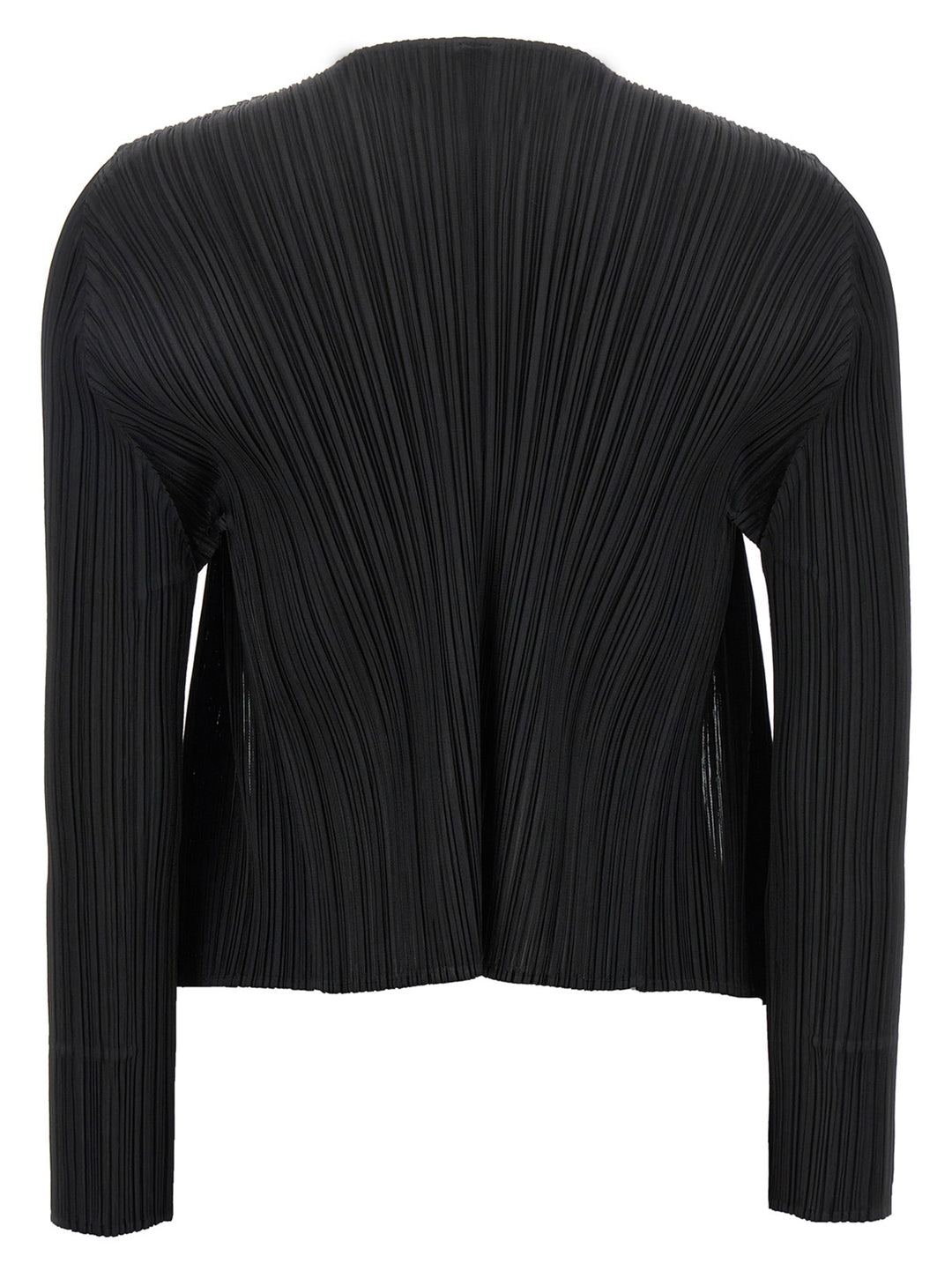 Pleats Please Issey Miyake Monthly Colors: June Sweaters and Cardigans - Black | 56cb215bdd9fde15c60f24857237a039f4d37ecc