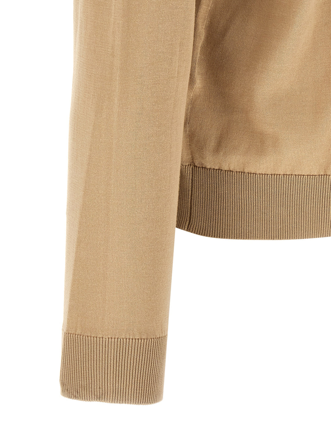 Riviera Project Cotton And Silk Sweater Sweaters and Cardigans - Beige | 75370f11214af70d5edfa438acc88f7492de4bfe