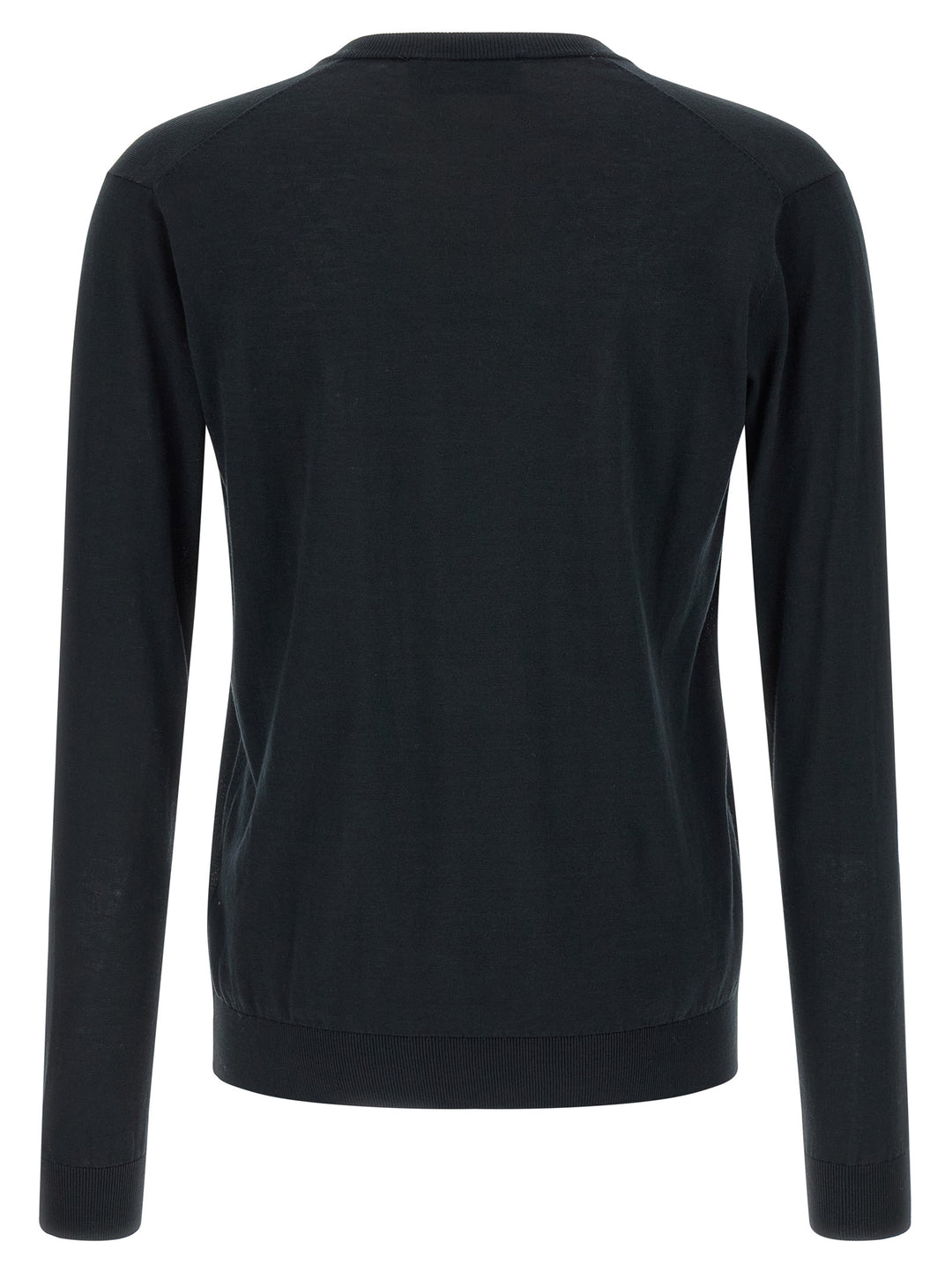 Riviera Project Cotton And Silk Sweater Sweaters and Cardigans - Blue | 28f0fc202fd4601de4be3c71980bf067f6d9d40f