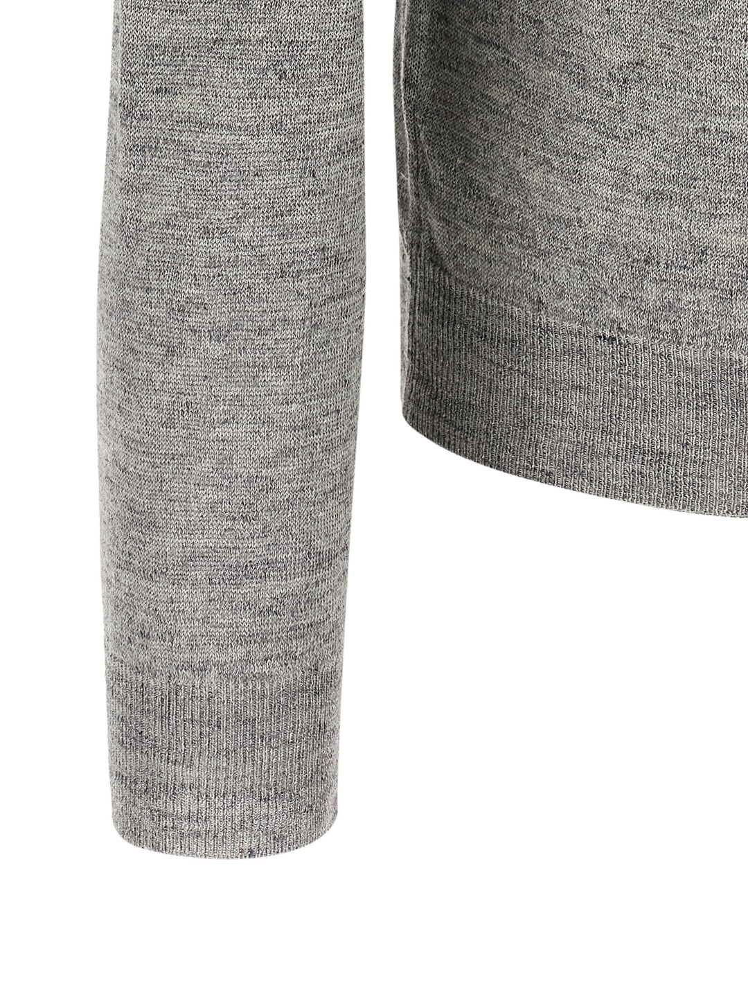 Riviera Project Linen And Silk Sweater Sweaters and Cardigans - Gray | 275a6ae4a7b7f1d540efdfe4a70d0c0bf60cb257