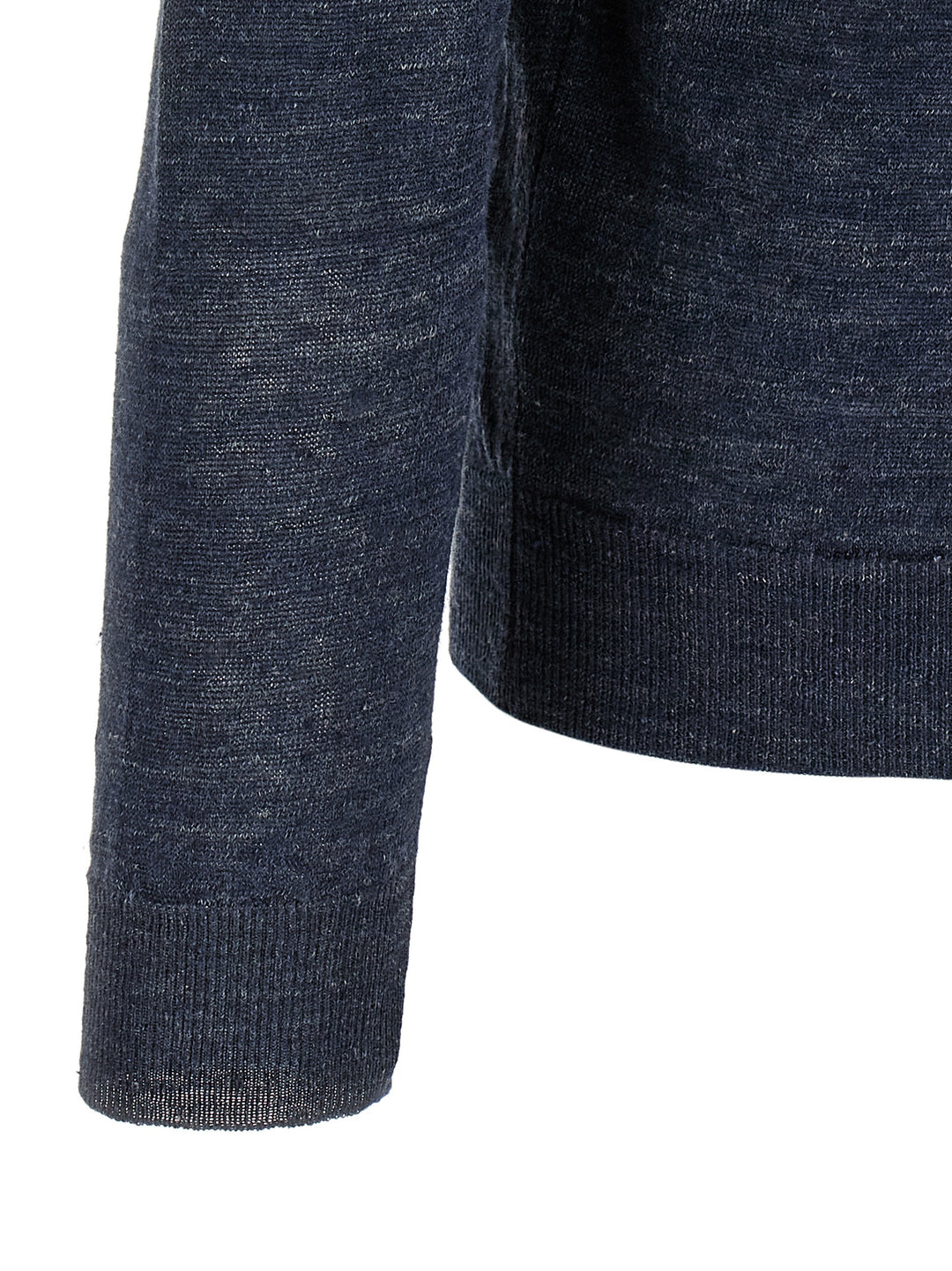 Riviera Project Linen And Silk Sweater Sweaters and Cardigans - Blue | 295684521e4a58da48dfc2939e0aac9dd7d6e809