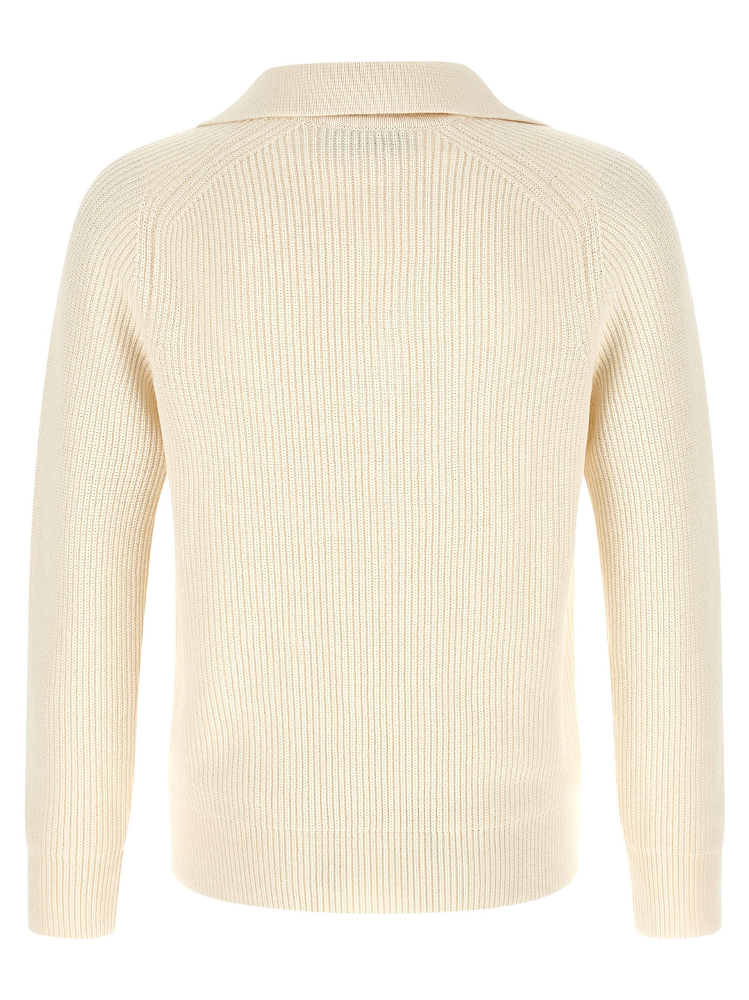 Riviera Project Polo Sweater Sweaters and Cardigans - White | 88be136992d92719970b45f0ae192d284ca296e9