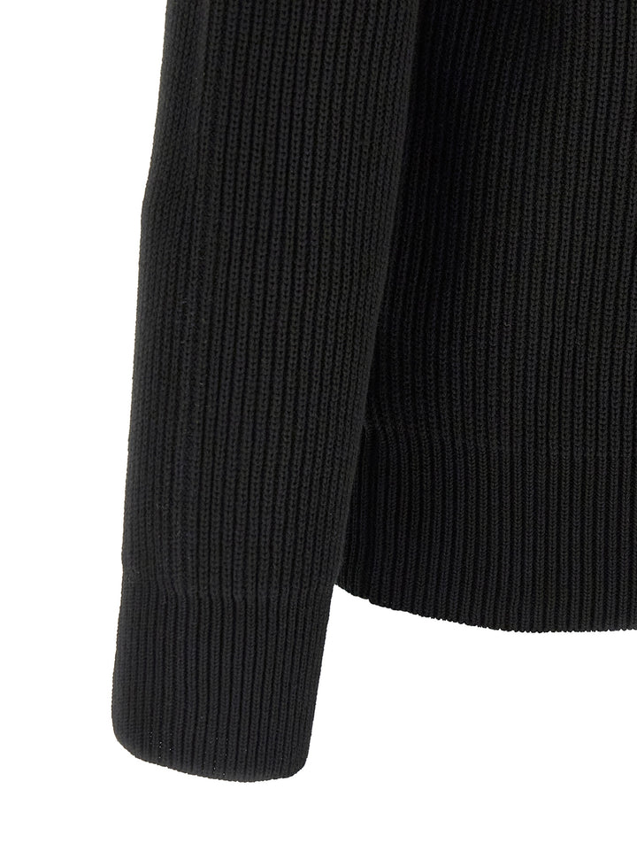 Riviera Project Polo Sweater Sweaters and Cardigans - Black | dbde3cbc7a9b39244224180bf5687e9935912a6e