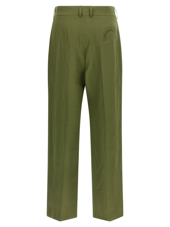 Blazé Milano Mid-Day Sun Fox Pants - Green | df8b593e0a486c7dae8936a8ea9c2ce3261e5adb