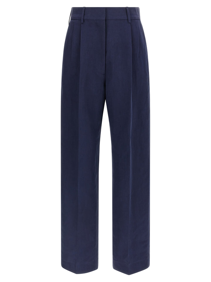 Blazé Milano Savannah Fox Pants - Blue | 798324988ee627b95ac150757335b2f5e1c58fb8