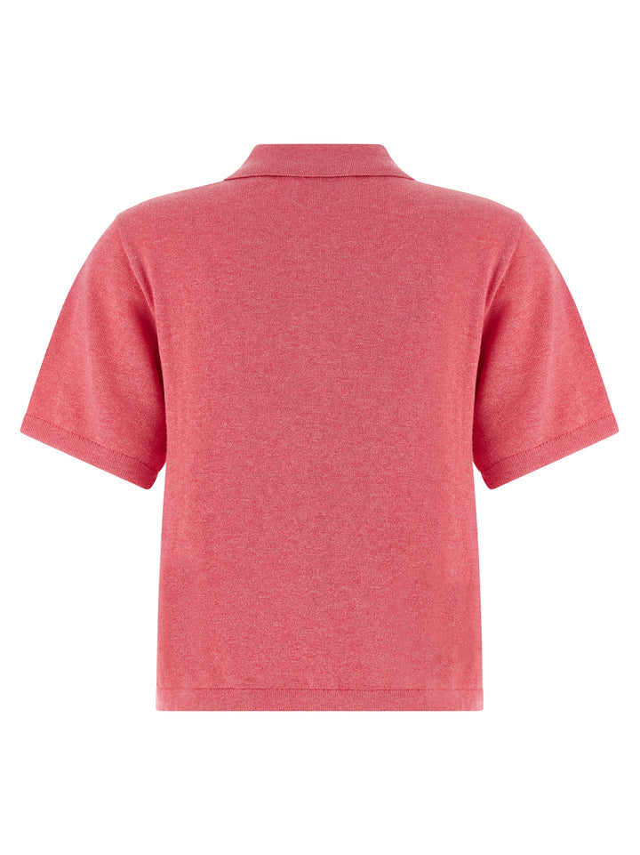 Marant Etoile Althea Polo - Pink | ed11288f704f56bbb65d0f5d317782756fd3eebb