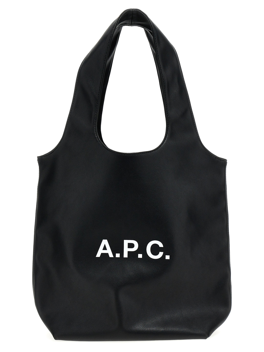 A.P.C. Ninon Tote Bag - White/Black | 8826a0748f81208f99eafb7171e63863cb91ef97