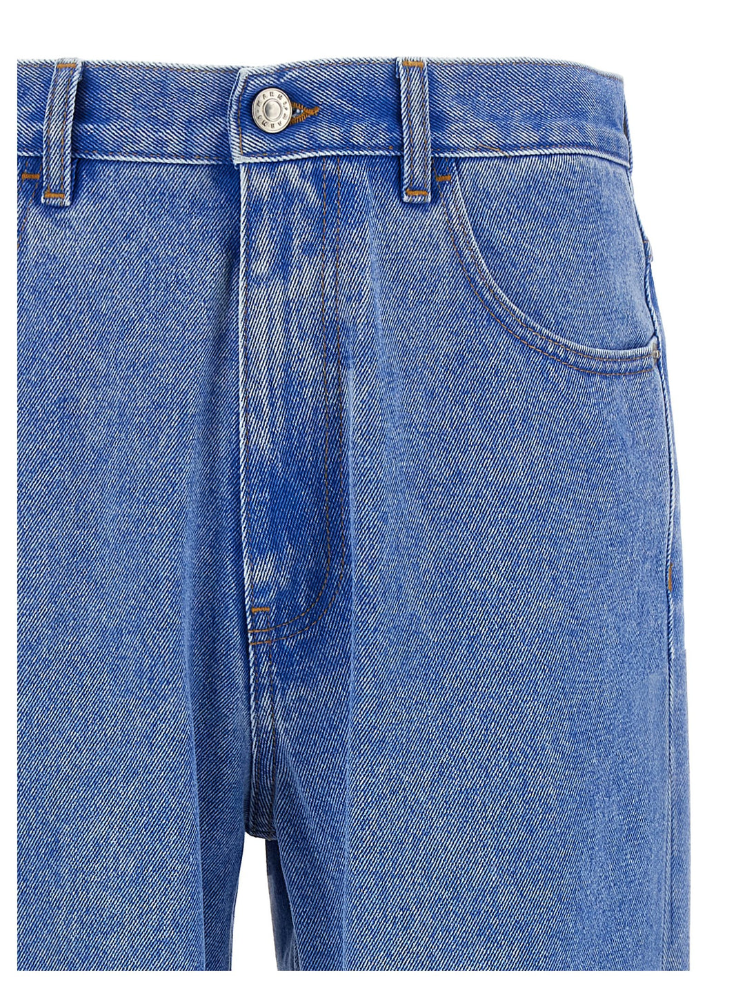 Marni Bleached Coated Jeans - Blue | 1f1a5b579322e01ebd92aae934ed0ccfdacca19e