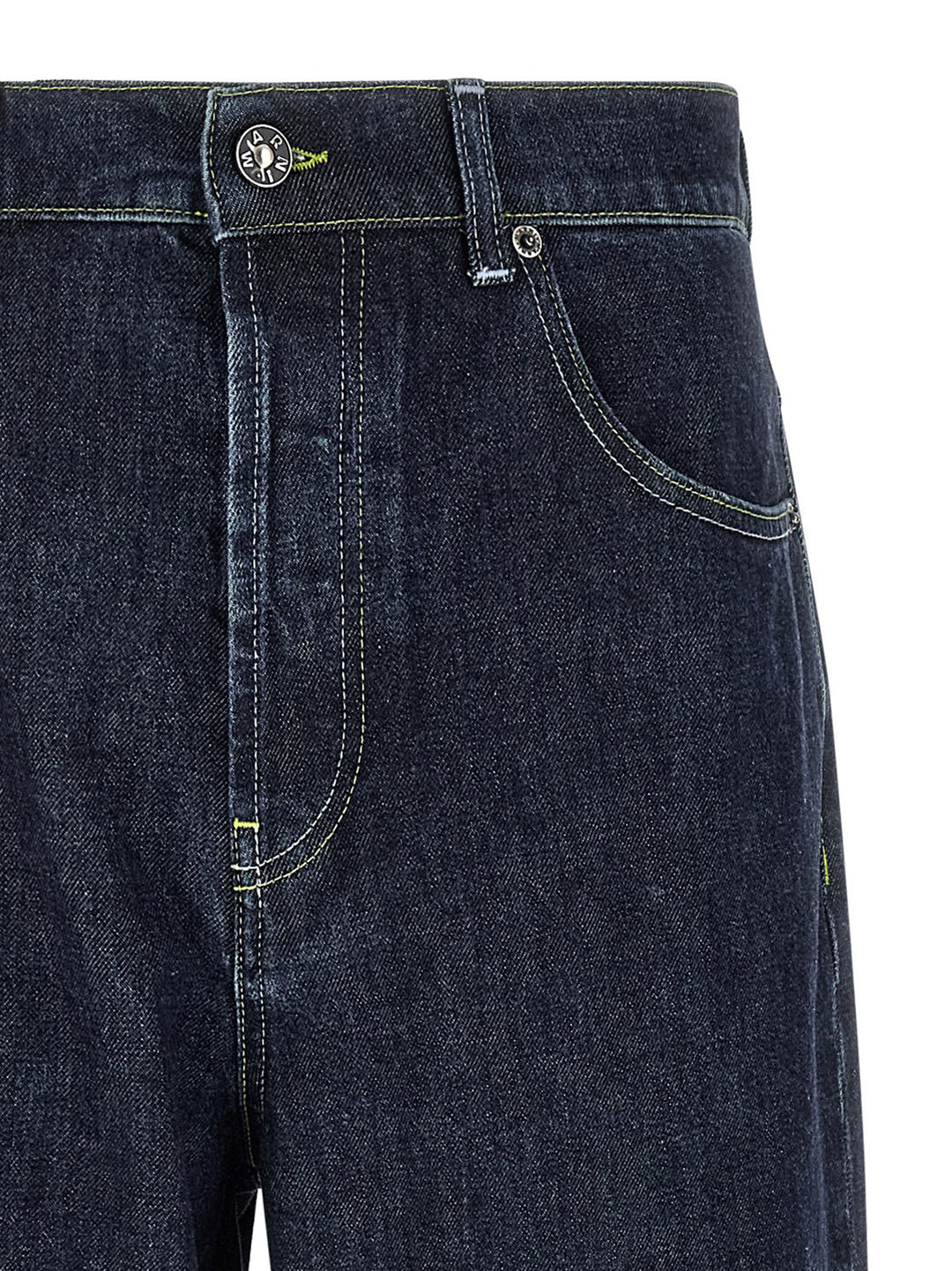 Marni Logo Embroidery Jeans - Blue | 5e92b5119bd0f281a4ca2c240afb361db7b3b23c