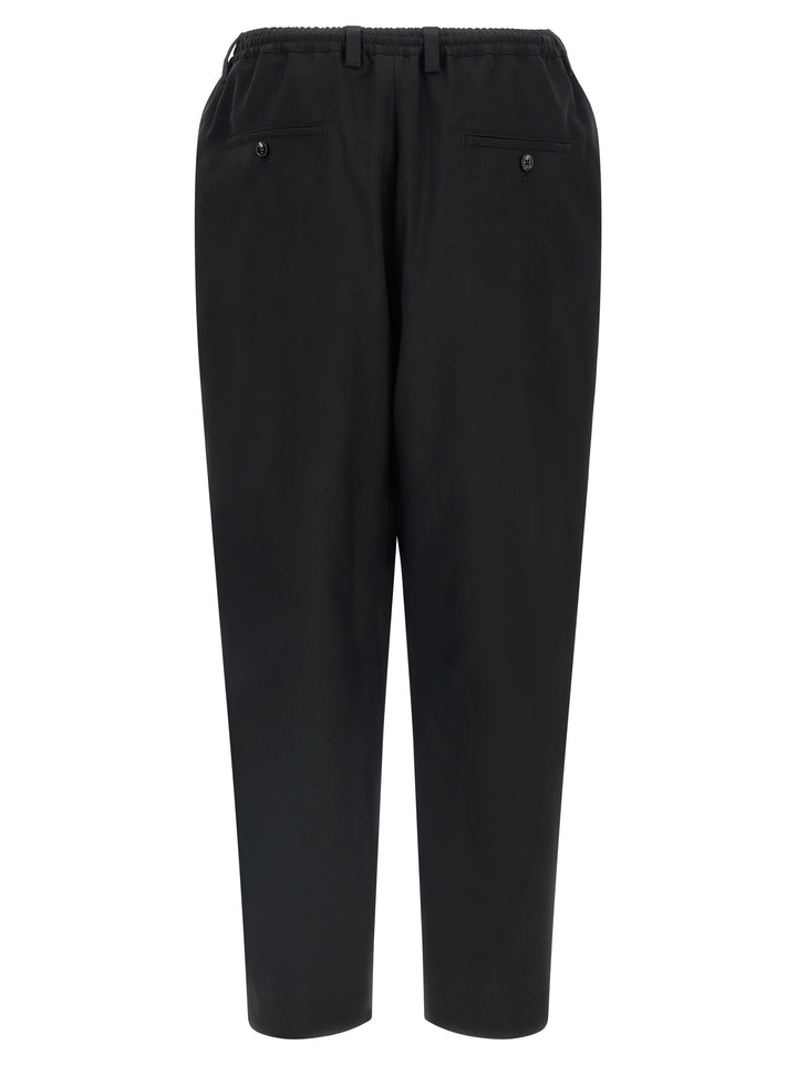 Marni Cropped Pants - Black | 10385b6cd0e82bb68ecab14465e11c44fba4ed33