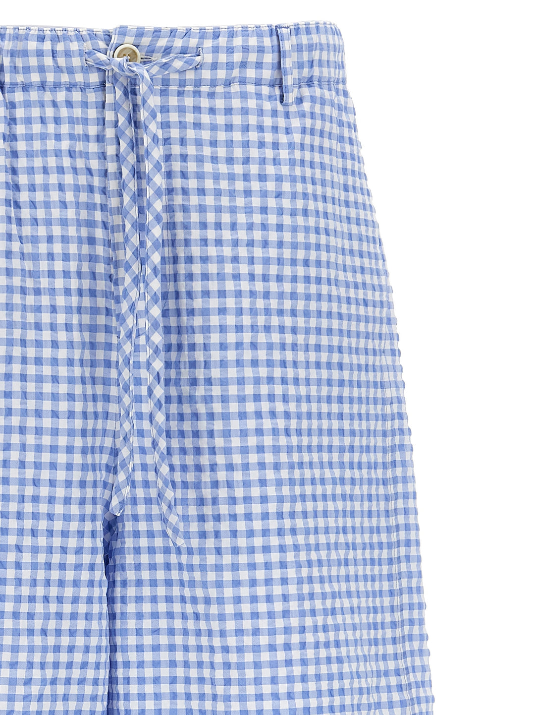 Marni Vichy Bermuda Shorts Bermuda and Short - Light Blue | 263d3425d04cdb2e676890232c12da2e772501bd