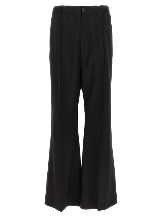 Tropical Wool Pants Black