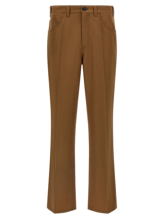 Five-Pocket Pants Brown