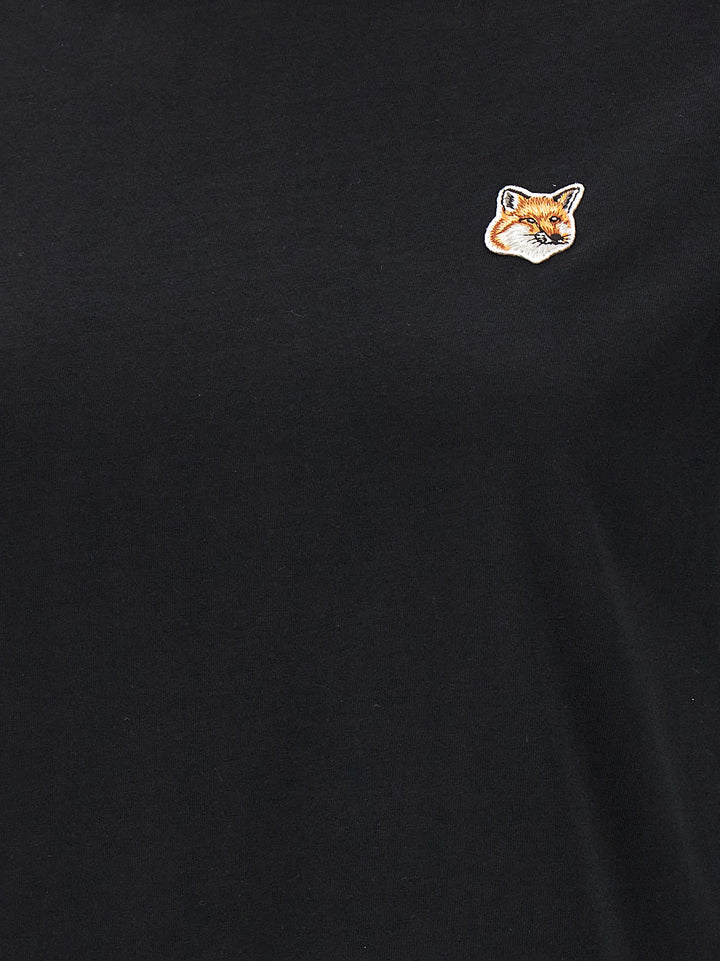 Maison Kitsune Fox Head T-shirt - Black | 632b8952e0928d8125f4648cd306324f77bbe947
