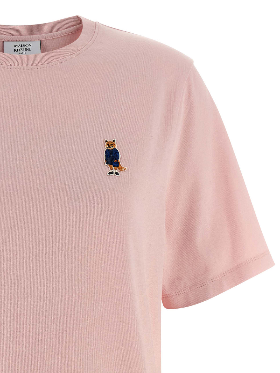 Maison Kitsune Dressed Fox T-shirt - Pink | aa7717bae658d5a4a3f03b49f9c3e208284fff80