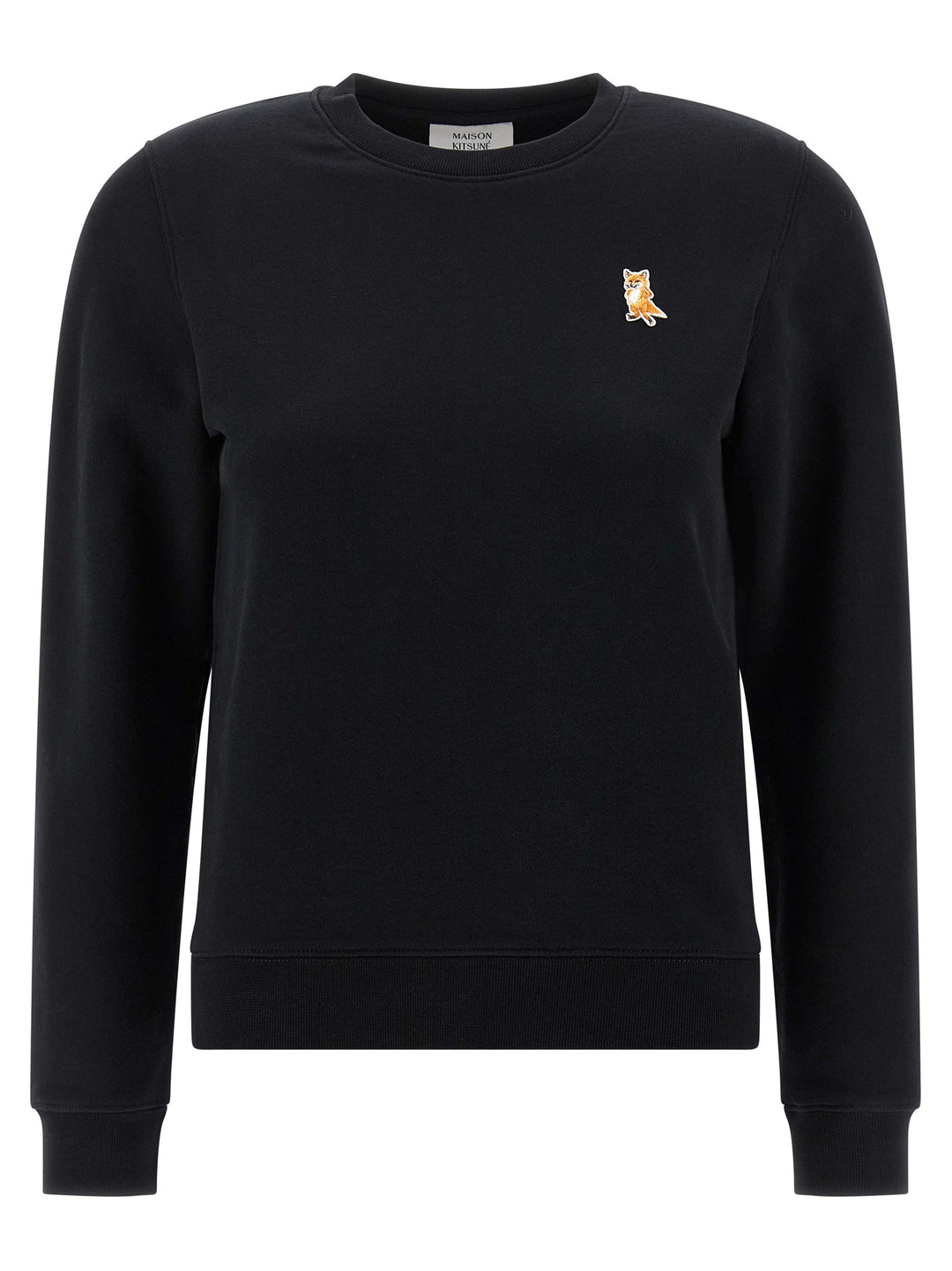 Maison Kitsune Lady Fox Sweatshirt - Black | 90ecc0ded67c9d1adc043abe335b421131ae56cd